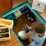 Linssen 34.9 - schowek na wino