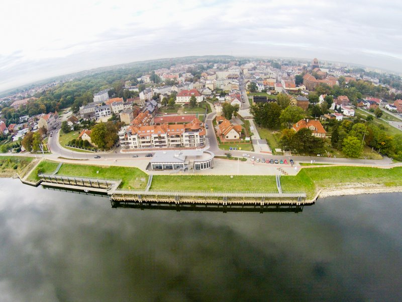 Tczew port na Wiśle