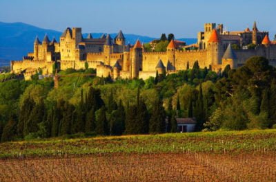 Carcassonne Cite Canal du Midi