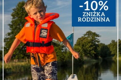 Zniżka rodzinna wakacje na barce -10%