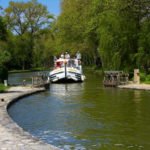 Canal du Midi śluza wakacje na barce