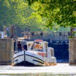 Canal du Midi śluza wakacje na barce Argens