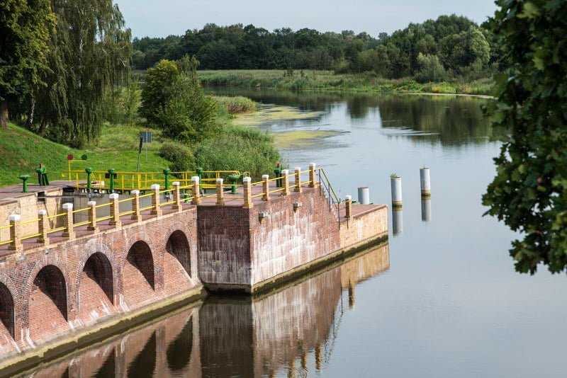 Śluza Biała Góra od strony Nogatu