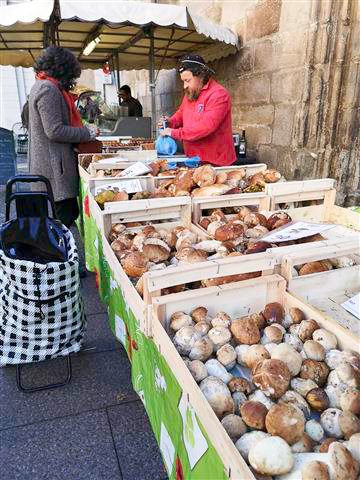 Cahors lokalny targ